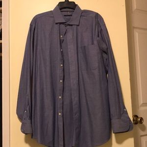 Men’s Tommy Hilfiger Button Down Shirt. Blue.